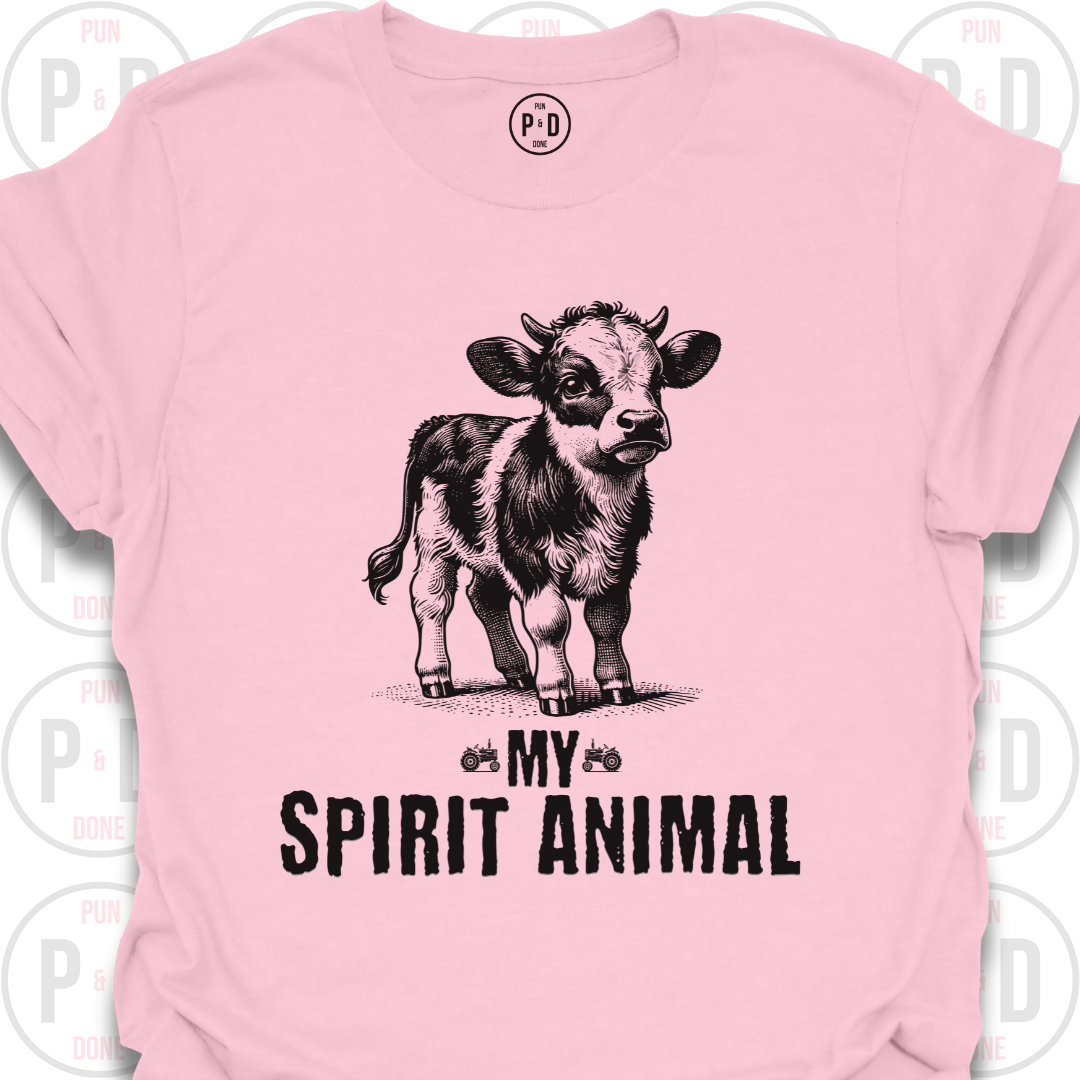 Cows Are My Spirit Animal, T-Shirt