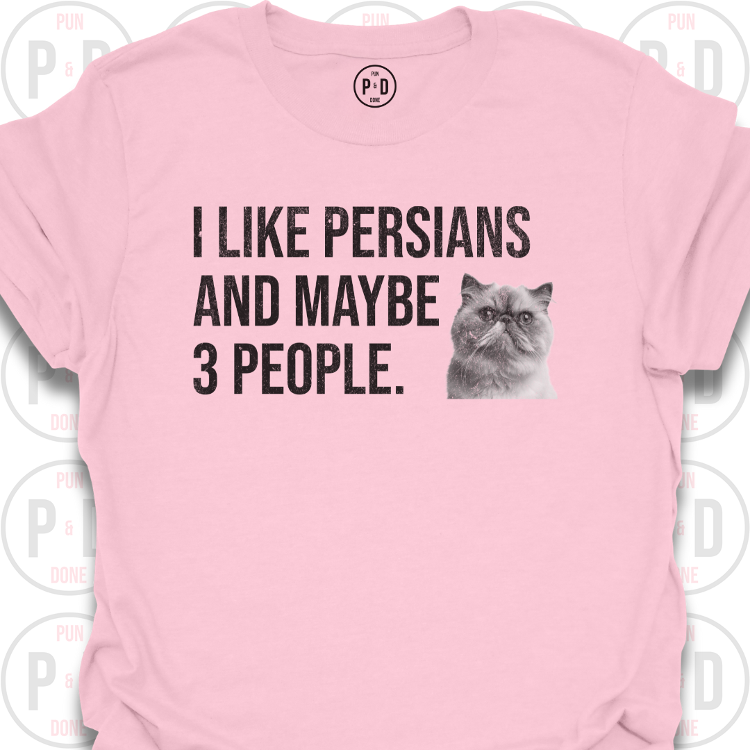Persians and Maybe 3 People, T-Shirt (Distressed)