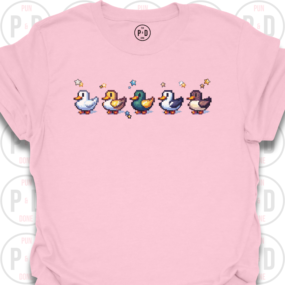 8-Bit Ducks, T-Shirt