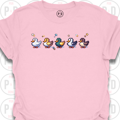 8-Bit Ducks, T-Shirt