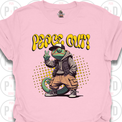 Peace Out! Chameleon, T-shirt