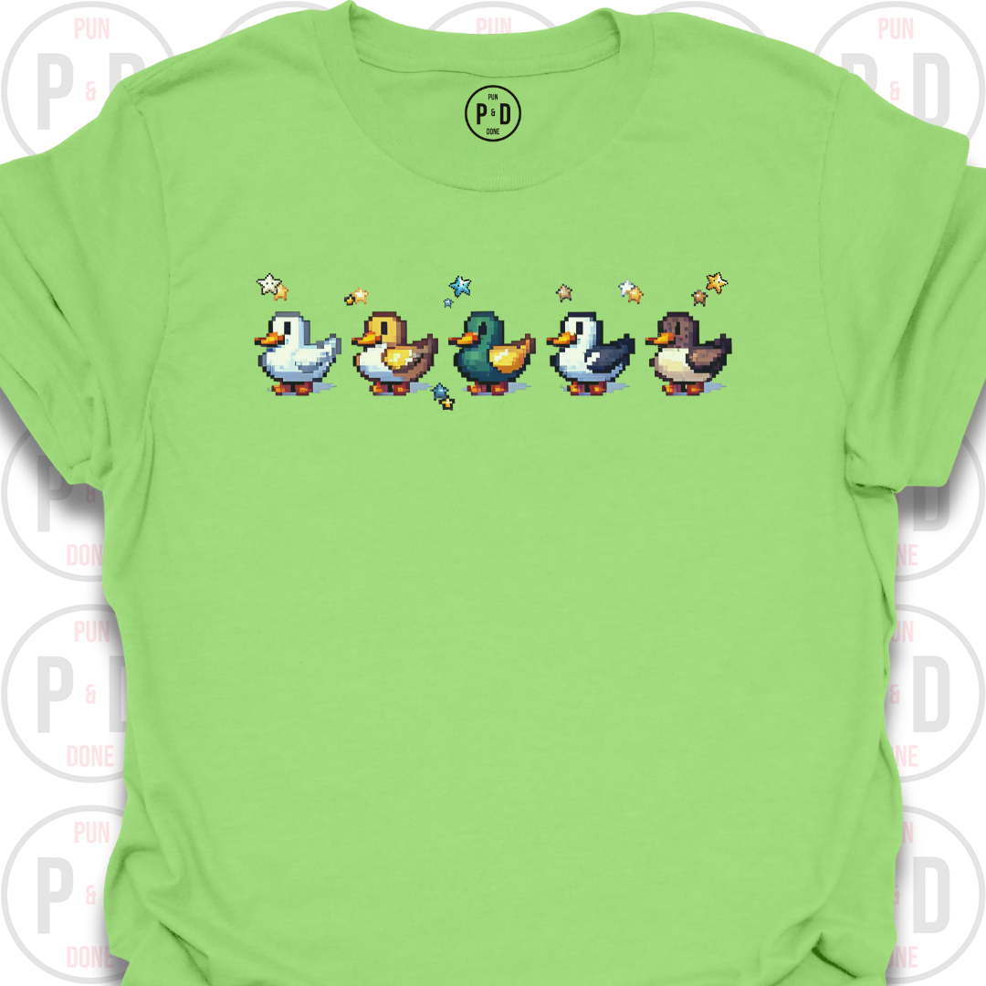 8-Bit Ducks, T-Shirt