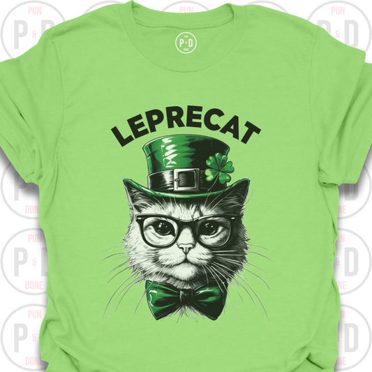 St Patrick's Day, LepreCat, T-Shirt 🍀