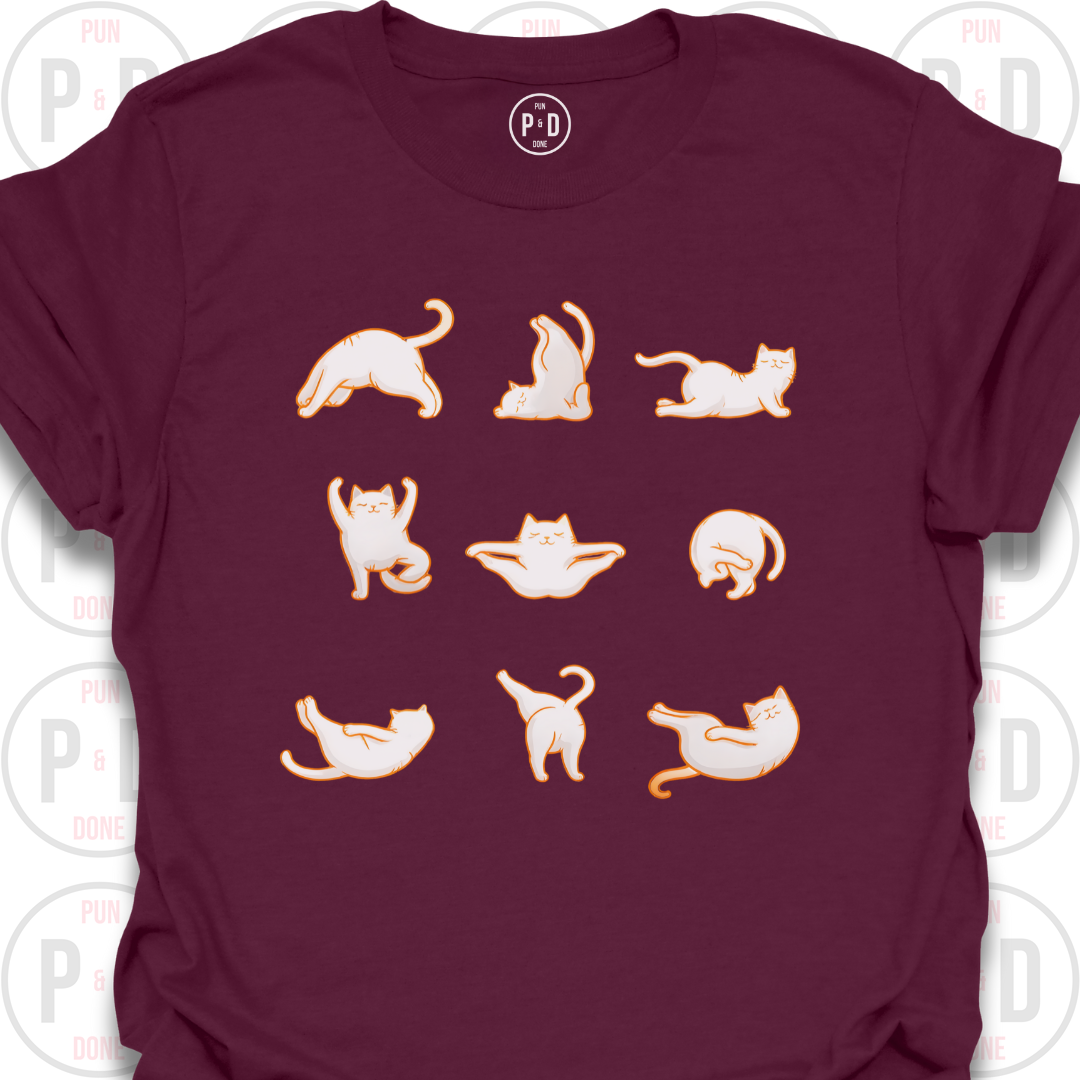 Yoga Cat, T-Shirt