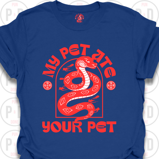 My Pet Ate Your Pet, Snake, T-shirt