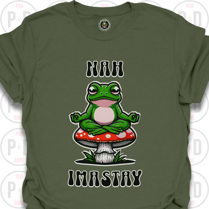 Nah Imastay, Frog, T-Shirt