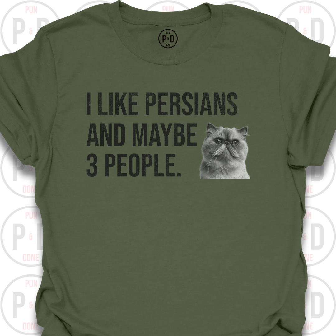 Persians and Maybe 3 People, T-Shirt (Distressed)