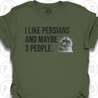 Persians and Maybe 3 People, T-Shirt (Distressed)
