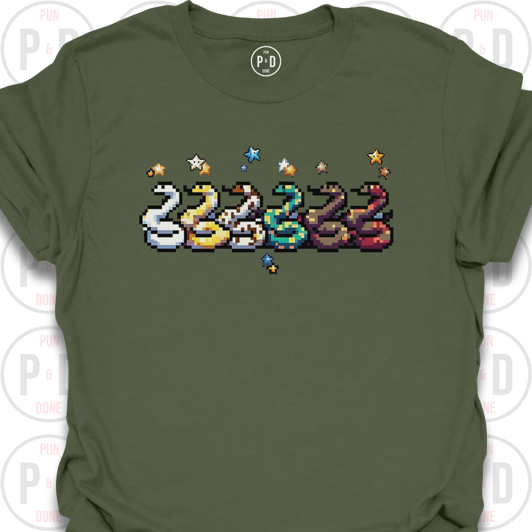 8-Bit Snakes, T-Shirt