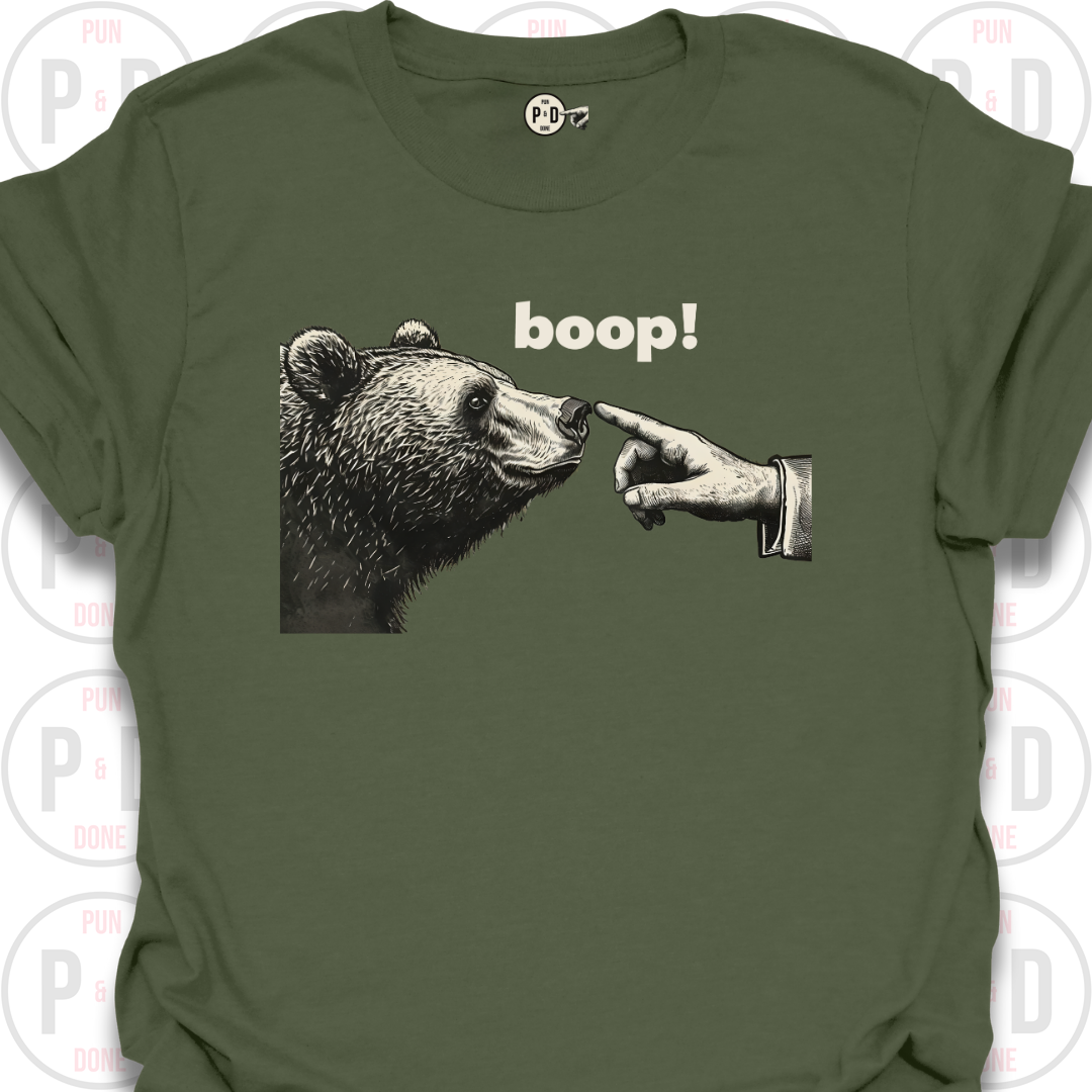 Boop! Poke The Bear, T-Shirt