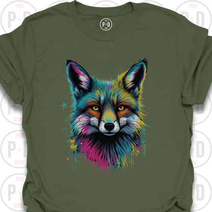 Punk Splash Fox, T-Shirt