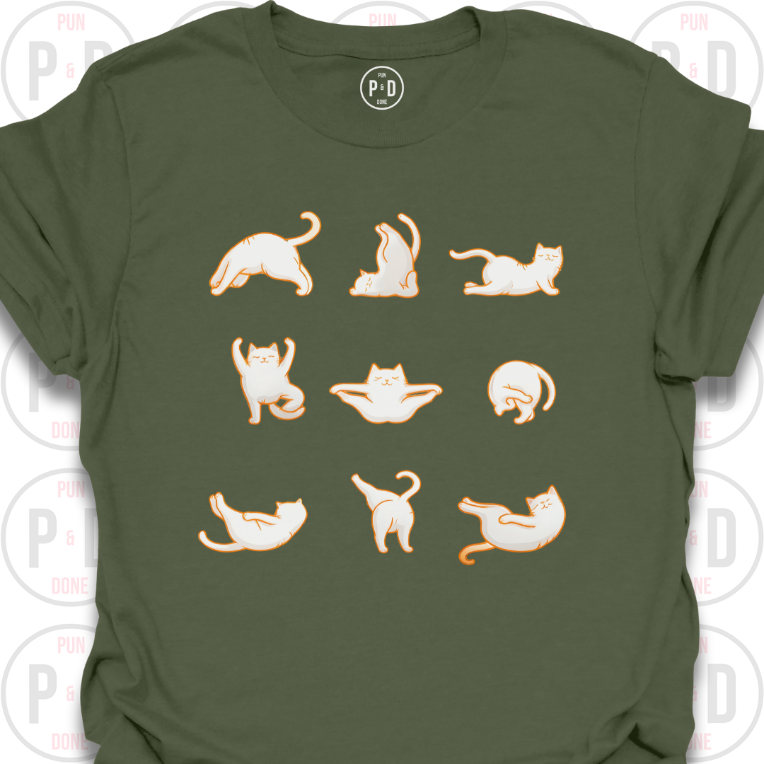Yoga Cat, T-Shirt