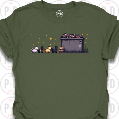 8-Bit Alley Cats, T-Shirt