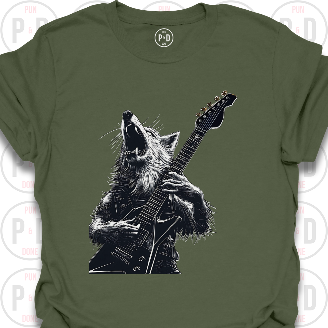 Guitar Hero Coyote, T-Shirt
