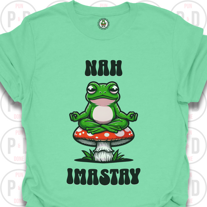 Nah Imastay, Frog, T-Shirt