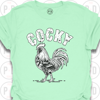 Cocky Chicken, T-Shirt