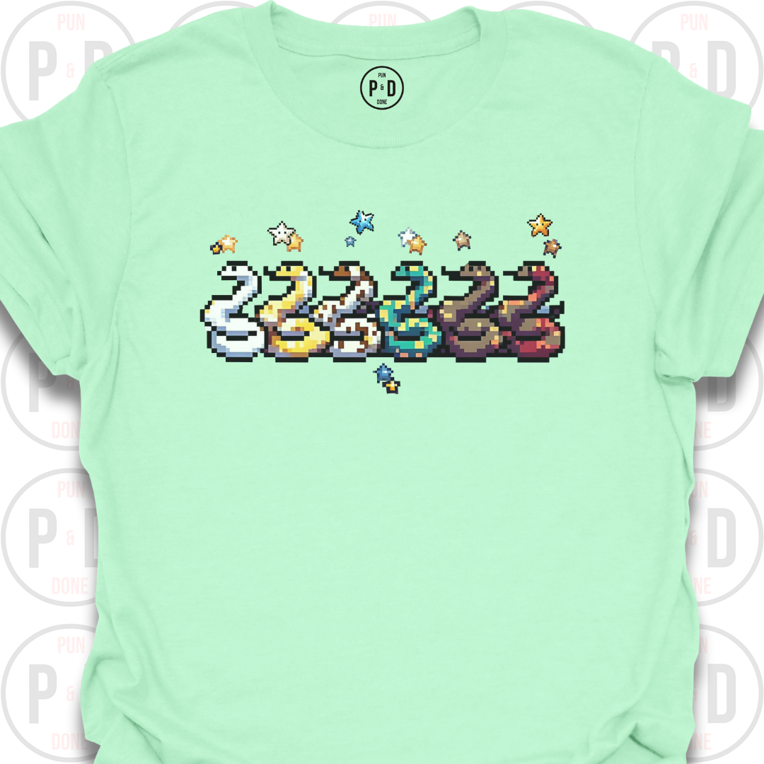 8-Bit Snakes, T-Shirt