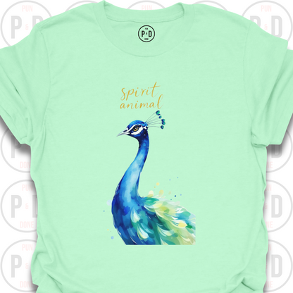 Peacocks Are My Spirit Animal, T-Shirt