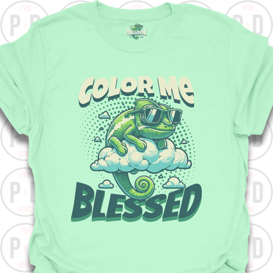 Color Me Blessed, Chameleon, T-shirt