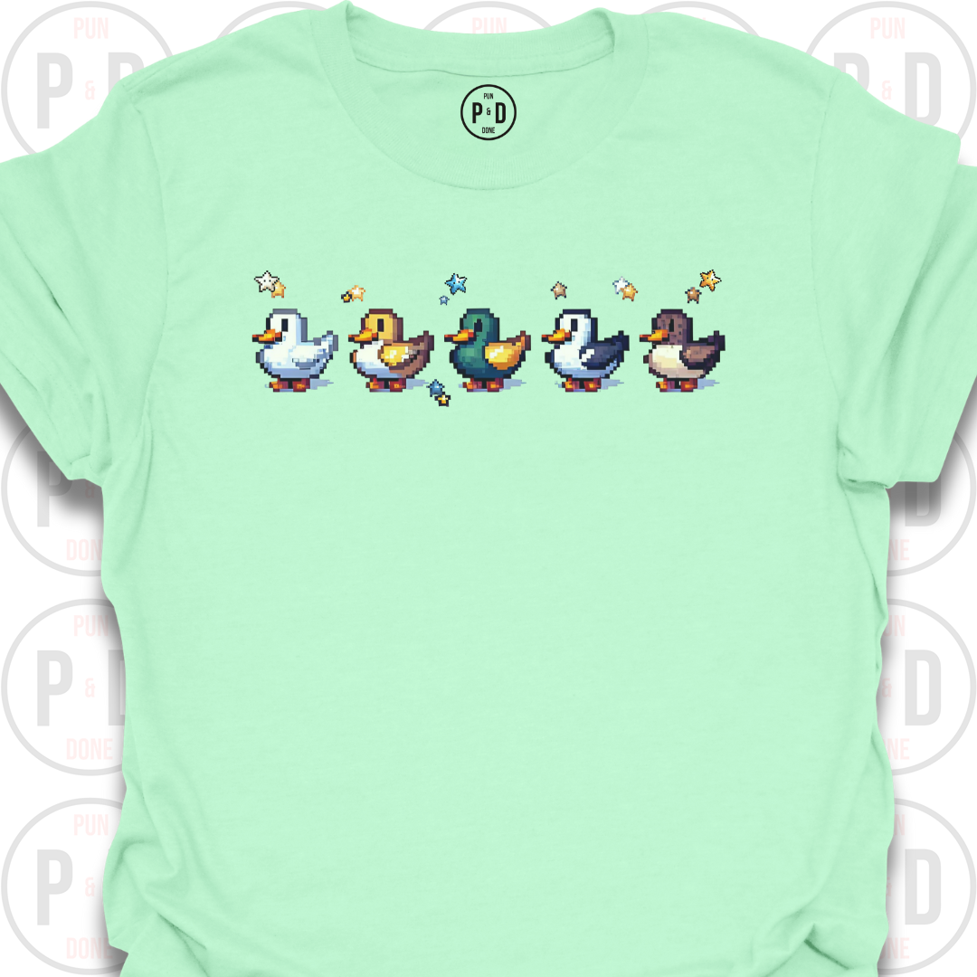8-Bit Ducks, T-Shirt
