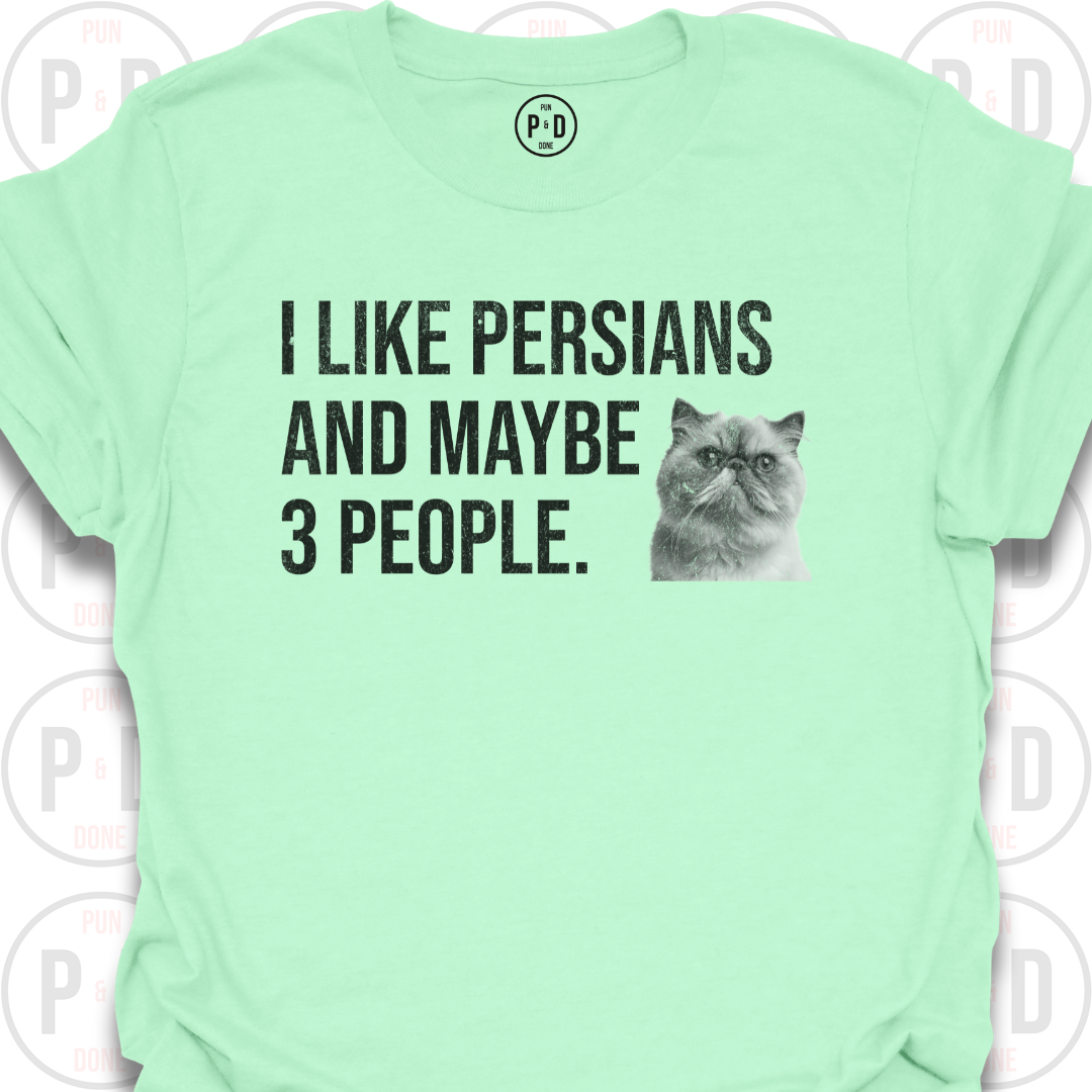 Persians and Maybe 3 People, T-Shirt (Distressed)