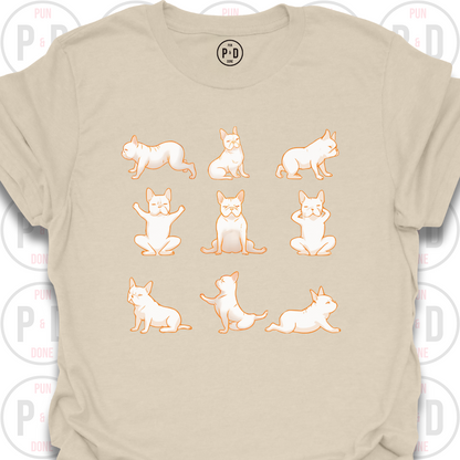 Yoga Frenchie, T-Shirt