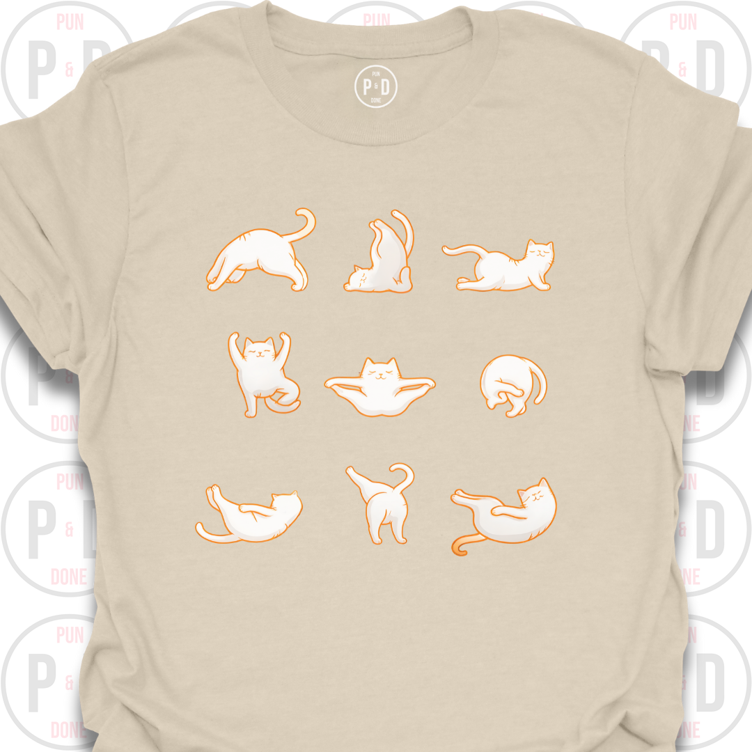 Yoga Cat, T-Shirt