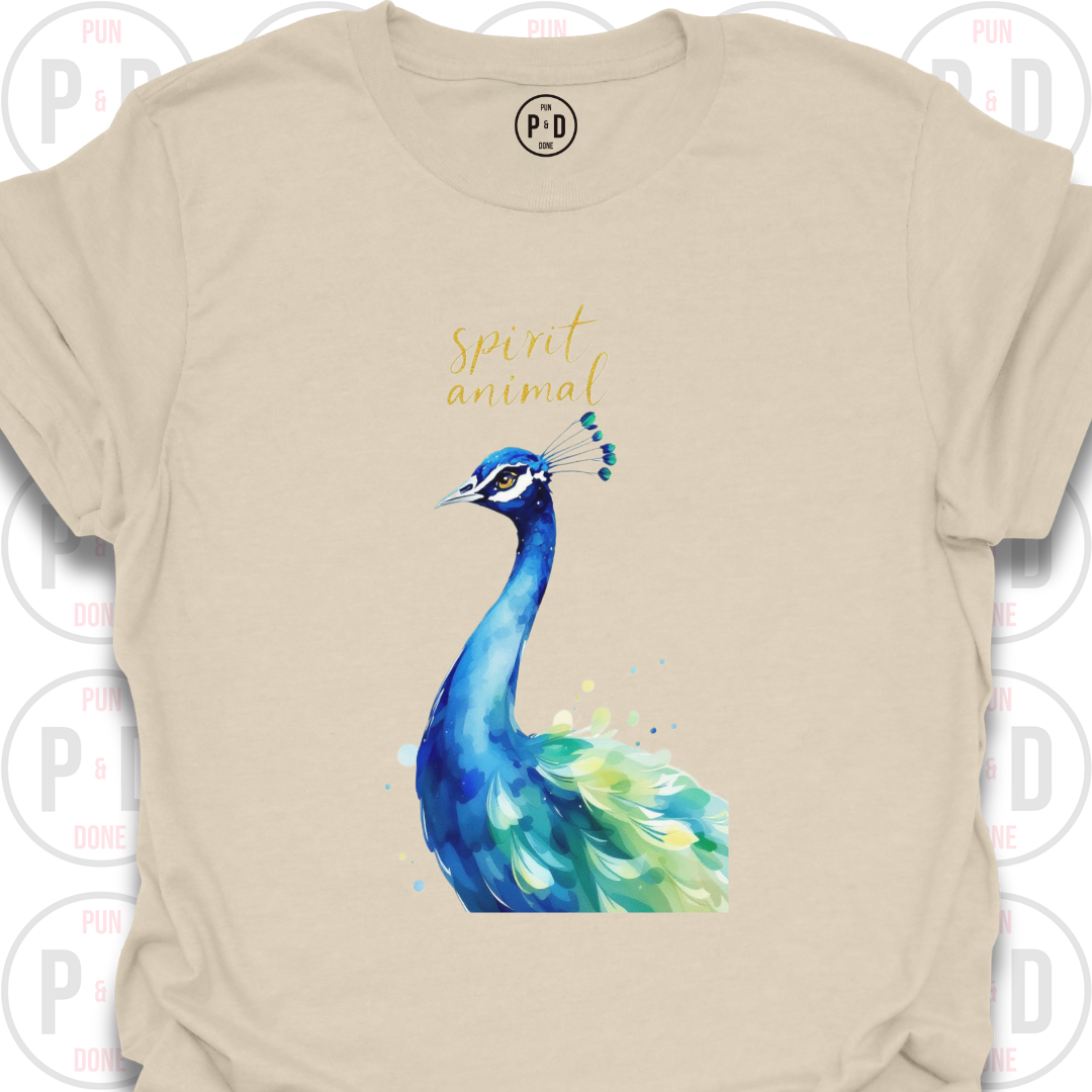 Peacocks Are My Spirit Animal, T-Shirt