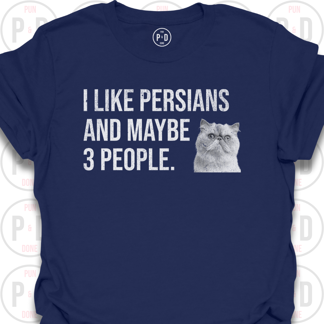 Persians and Maybe 3 People, T-Shirt (Distressed)