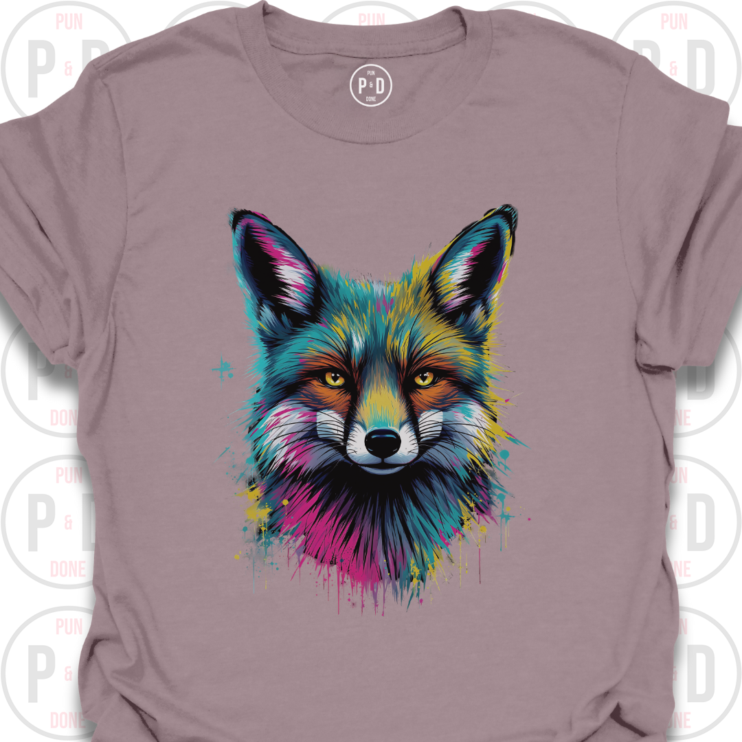 Punk Splash Fox, T-Shirt