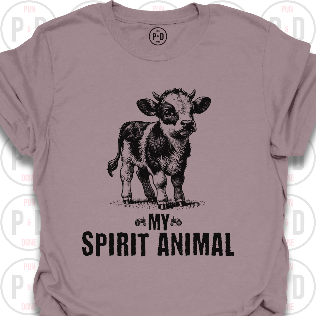 Cows Are My Spirit Animal, T-Shirt