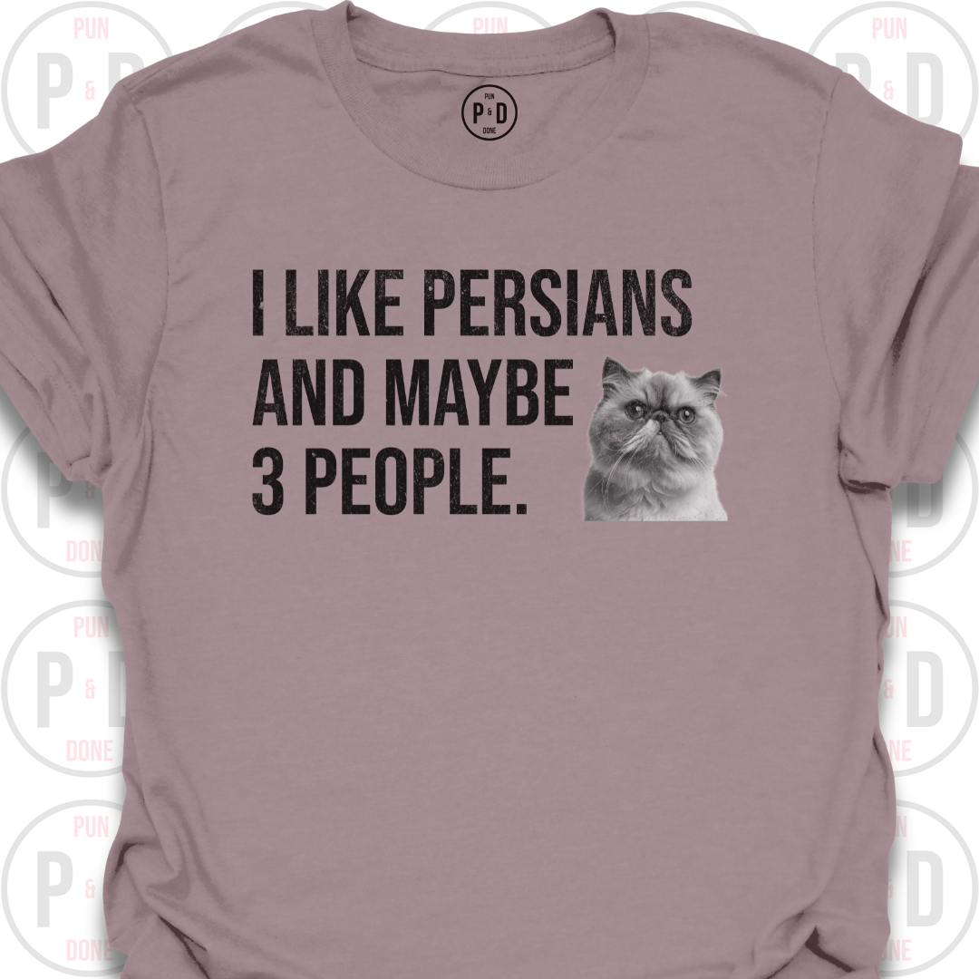 Persians and Maybe 3 People, T-Shirt (Distressed)