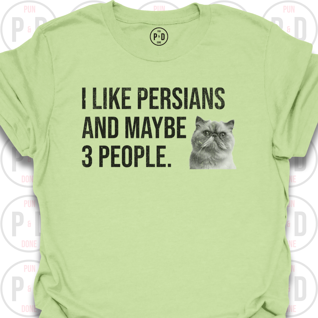 Persians and Maybe 3 People, T-Shirt (Distressed)