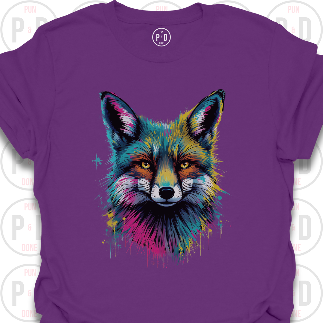 Punk Splash Fox, T-Shirt