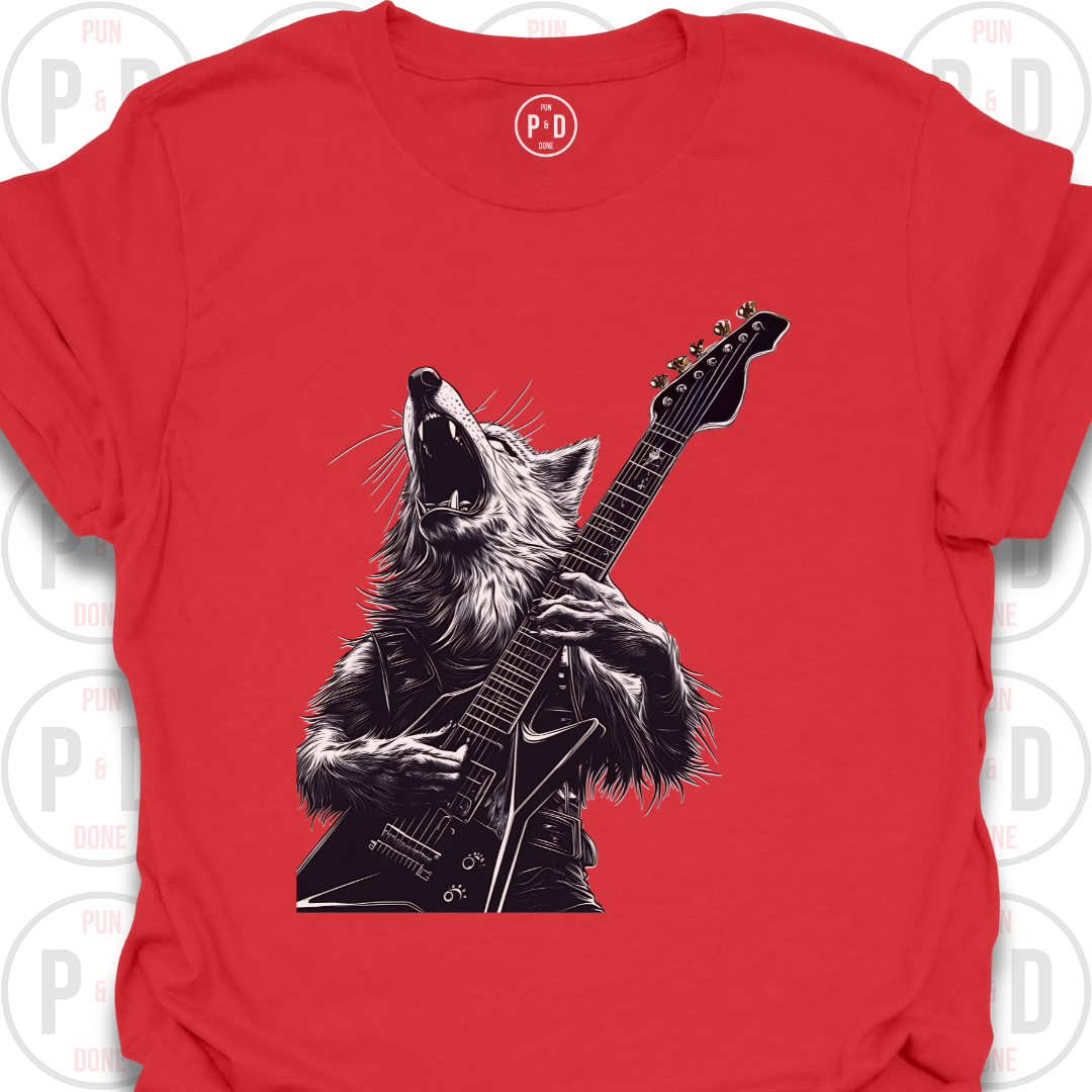 Guitar Hero Coyote, T-Shirt