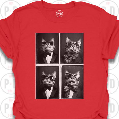 Retro Photobooth Bengals, T-Shirt