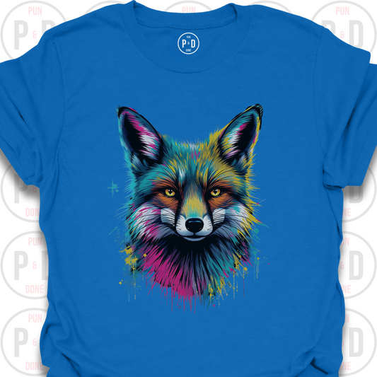 Punk Splash Fox, T-Shirt