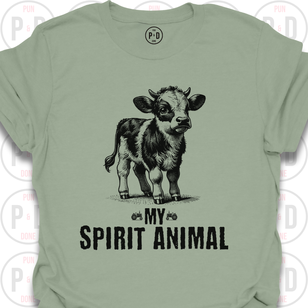 Cows Are My Spirit Animal, T-Shirt