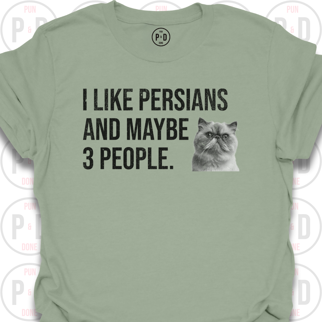 Persians and Maybe 3 People, T-Shirt (Distressed)