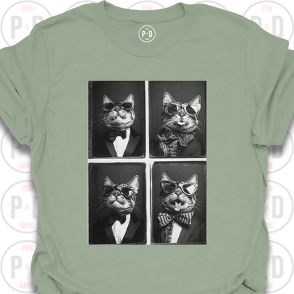 Retro Photobooth Bengals, T-Shirt