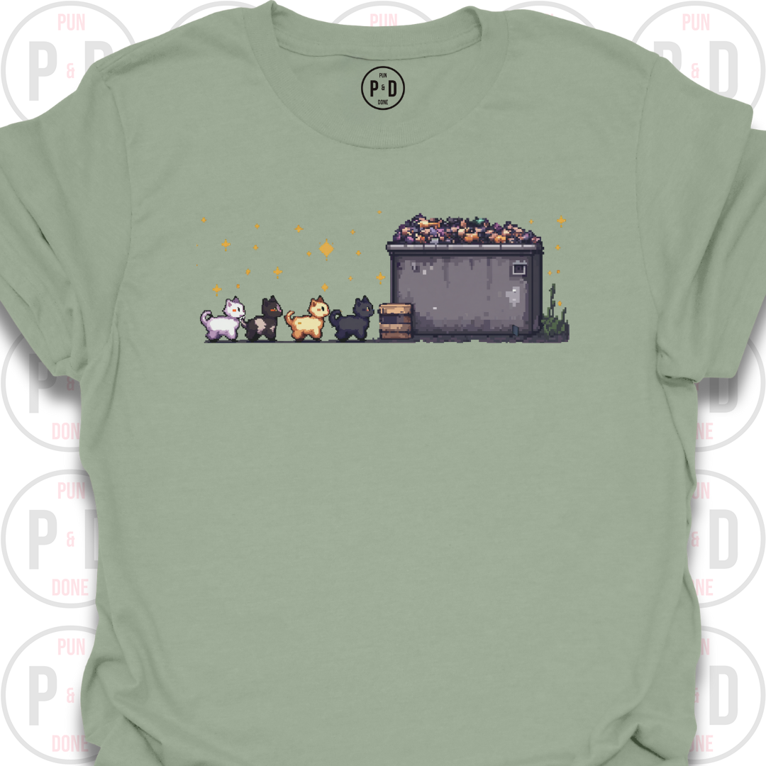 8-Bit Alley Cats, T-Shirt
