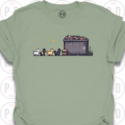 8-Bit Alley Cats, T-Shirt