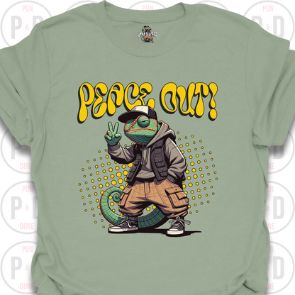 Peace Out! Chameleon, T-shirt