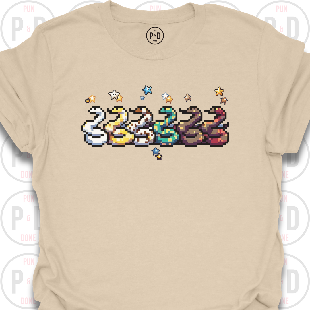 8-Bit Snakes, T-Shirt