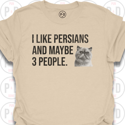 Persians and Maybe 3 People, T-Shirt (Distressed)