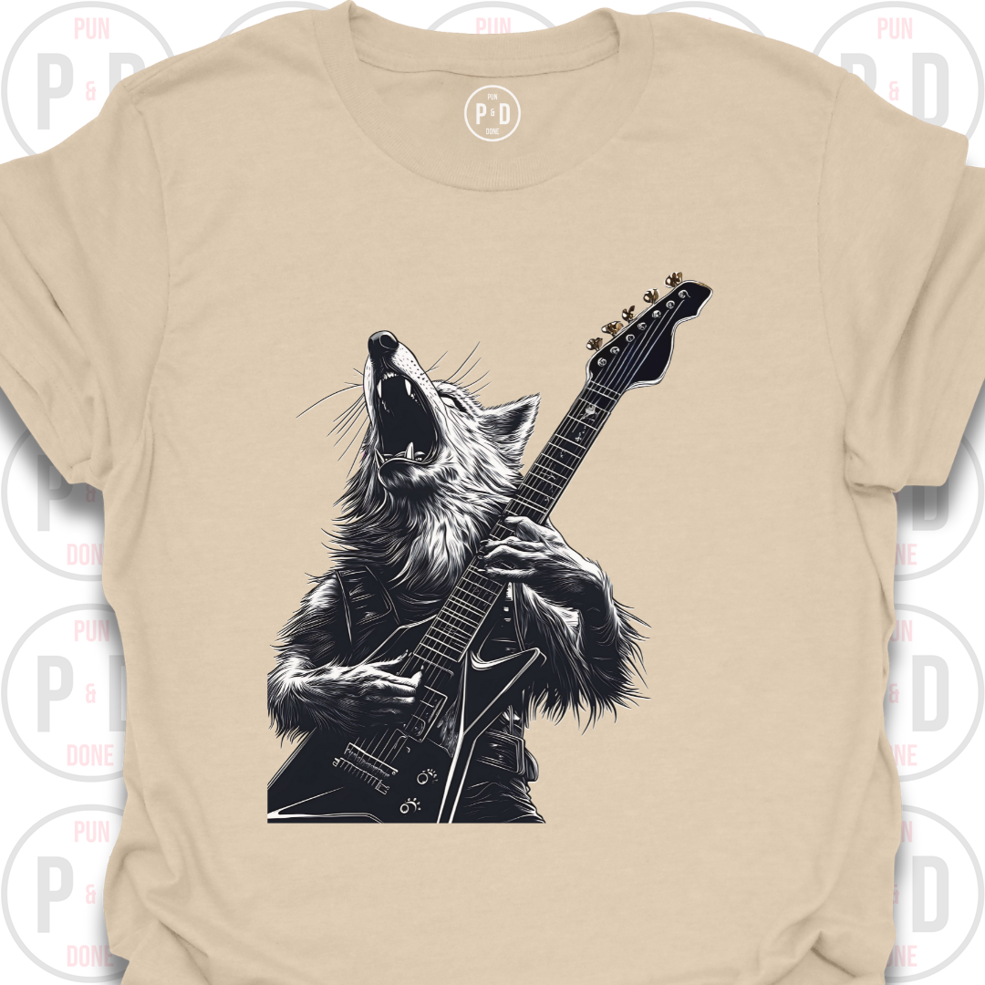Guitar Hero Coyote, T-Shirt
