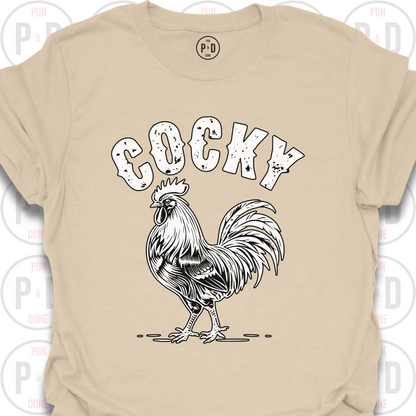 Cocky Chicken, T-Shirt