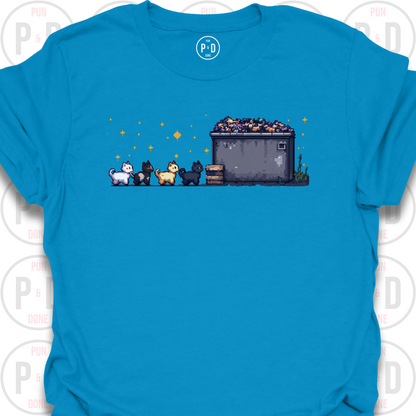 8-Bit Alley Cats, T-Shirt