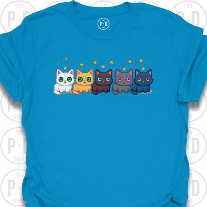 8-Bit Cats, T-Shirt