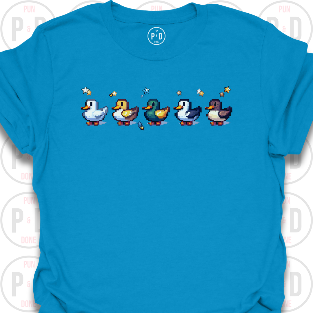 8-Bit Ducks, T-Shirt